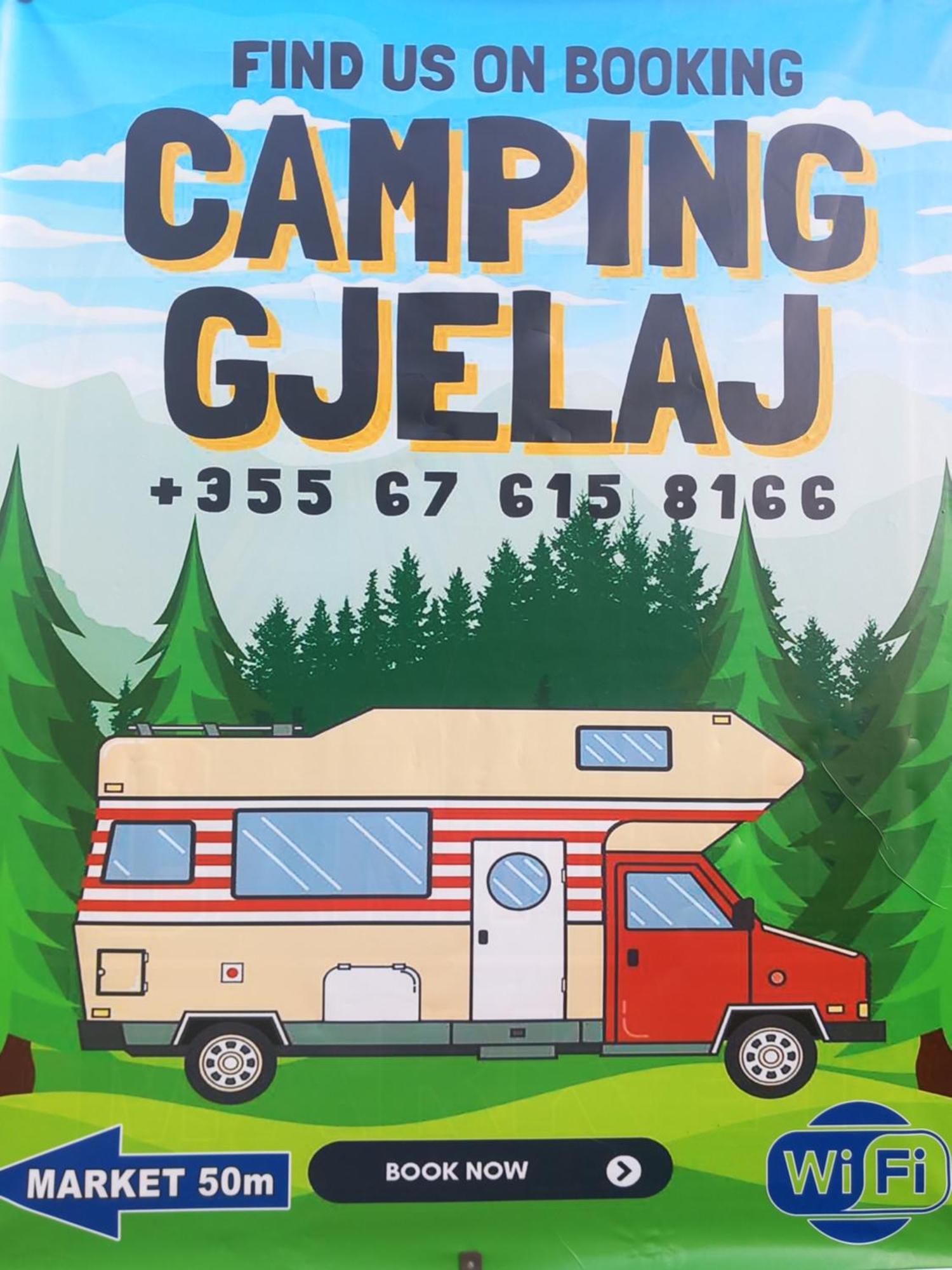 Готель Camping Gjelaj Baks-Rrjoll Екстер'єр фото